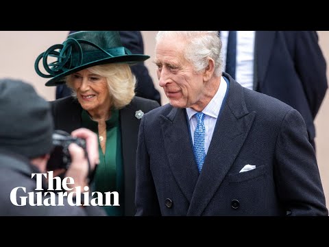 King Charles attends Easter service in Windsor