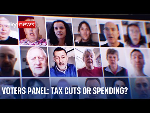 Do a group of Conservative votes from 2019 want to see a tax cut or more spending? | Voters Panel