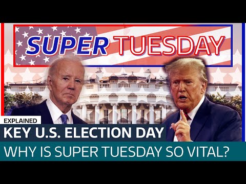 ‘Super Tuesday’: Why is one day so important in the US election calendar? | ITV News