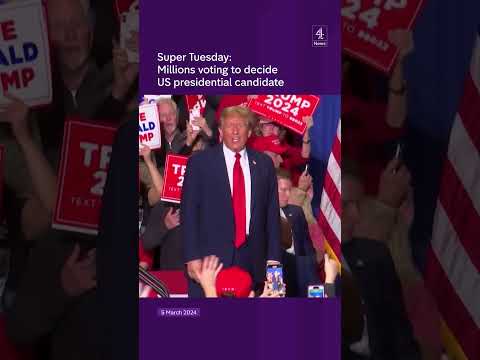 Super Tuesday: Millions voting to decide US presidential candidate