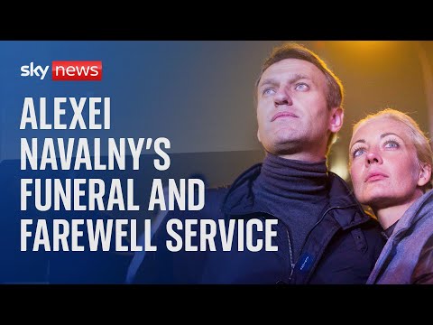 Watch live: Russian opposition leader Alexei Navalny’s funeral and farewell service