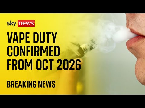 New tax on vapes announced in Budget