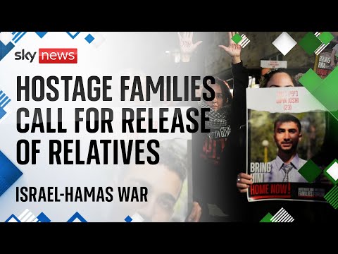 Watch live: Families of American hostages in Gaza call for their return