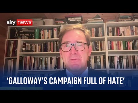 Ex-minister Tobias Ellwood:  ‘Galloway’s literature is full of hate’