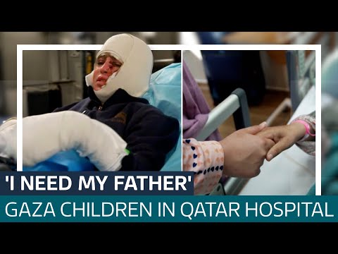 Inside the Qatar hospital treating some of Gaza’s most severely wounded children  | ITV News