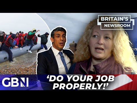 ‘Stop the boats!’ – Resident RIPS into Rishi Sunak and REFUSES to back down on migrant housing
