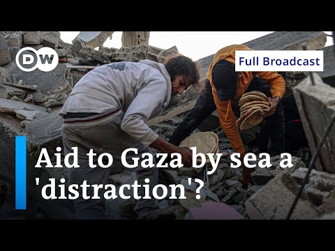 DW News March 8 | Sea corridor for Gaza aid set to open this weekend | Full Broadcast