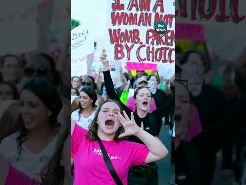 Arizona  is reviving a ban on nearly all abortions under a law from 1864.#itvnews #arizona
