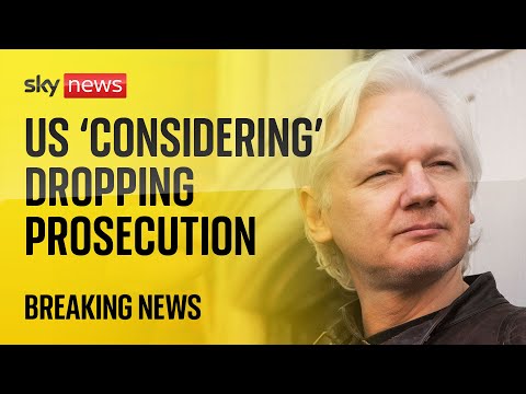 US ‘considering’ dropping Julian Assange prosecution, Joe Biden says