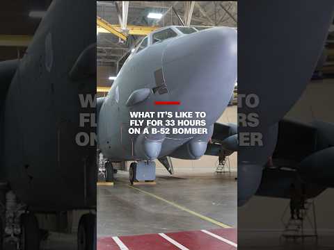 What it’s like to fly for 33 hours on a B-52 bomber