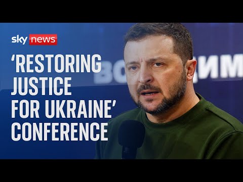 Watch live: Restoring Justice for Ukraine conference held in The Hague