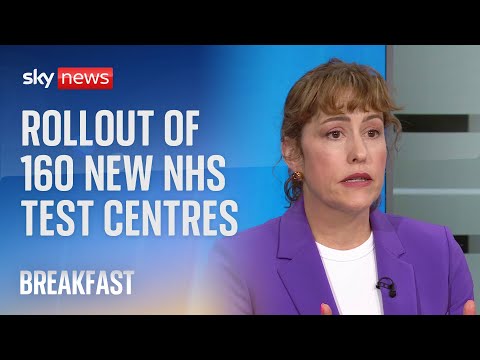 Rollout of 160 new community diagnostic centres – aiming to cut NHS waiting times
