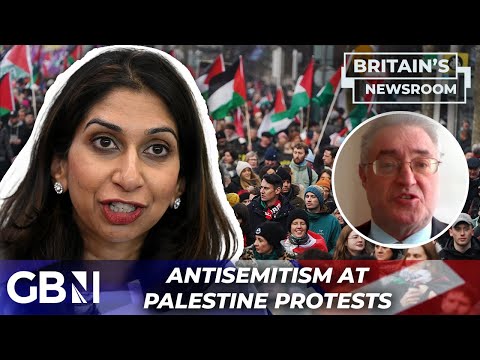 ‘Suella would have BANNED them!’ – PROTESTS are ‘blatant cases of jew hatred’ stirring antisemitism