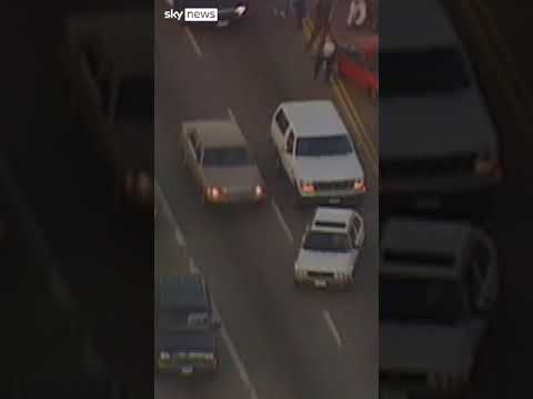 OJ Simpson police chase video resurfaces following death aged 76