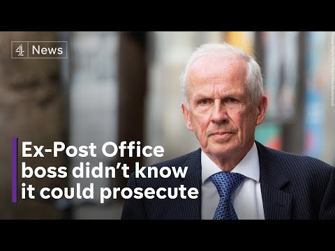 Former Post Office boss says he didn’t know they were prosecuting hundreds of subpostmasters