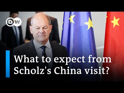 Germany’s Scholz heads for three day visit to China | DW News