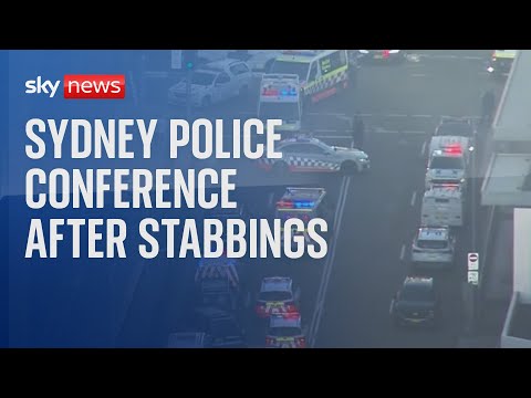 Watch live: Police conference after ‘multiple stabbings’ in Sydney