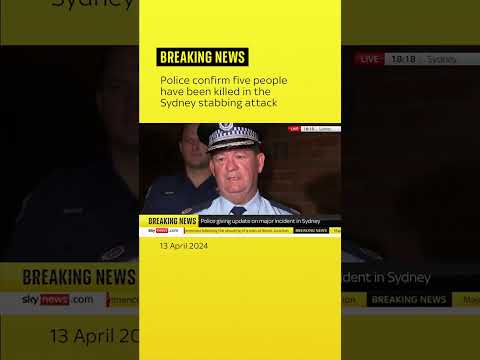 At least five killed and several in critical condition after Sydney shopping centre attack