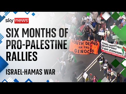 Thousands march in London in support of Palestinians | Israel-Hamas war
