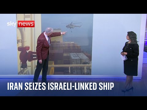 Iran seizes cargo ship ahead of expected strikes against Israel | Israel-Hamas war