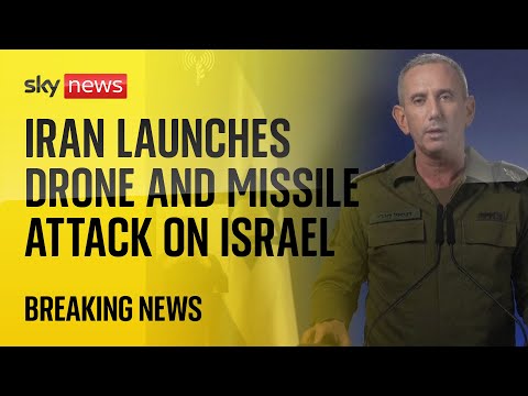 BREAKING: Iran says it has launched drones and cruise missiles at Israel