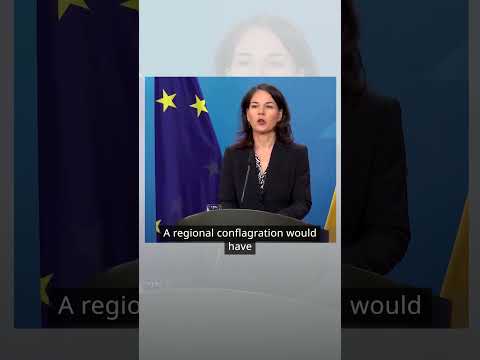 German foreign minister criticizes Iran’s actions against Israel | DW Shorts