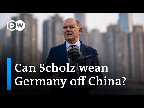 Germany’s Scholz visits China as economic tensions remain high | DW News