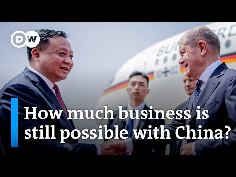 How is Iran’s attack on Israel affecting the German Chancellor’s visit to China? | DW News