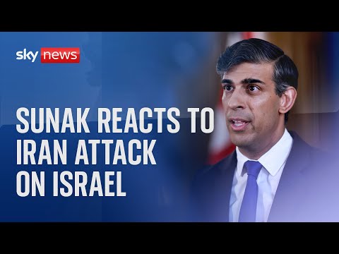 PM Rishi Sunak statement following Iran attack on Israel – Part 1