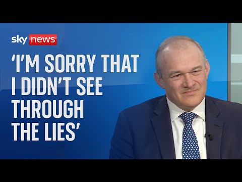 Post Office scandal: ‘I’m sorry that I didn’t see through the lies,’ says Ed Davey
