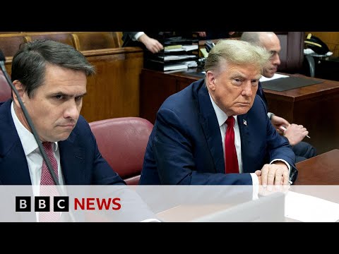 Donald Trump’s ‘hush-money’ trial begins with dozens of jurors rejected | BBC News