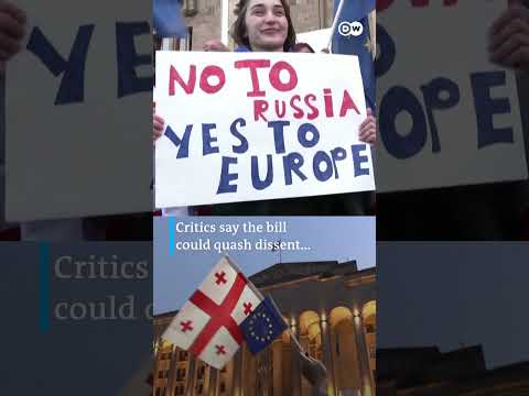 Georgia lawmakers brawl over “foreign agent” bill | DW News