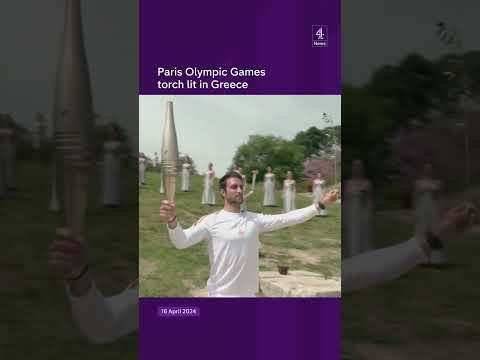 Olympics 2024 torch has been lit in Greece
