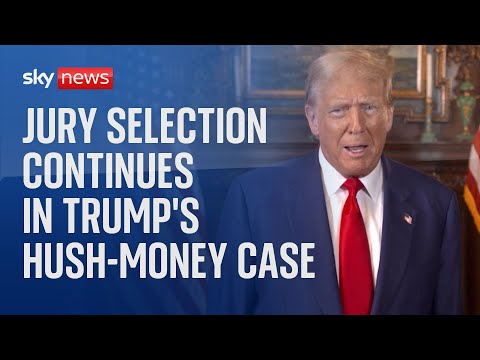 Watch live: Jury selection continues in Donald Trump’s hush-money case