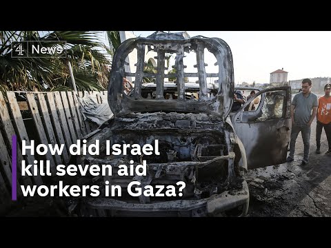 Three British aid workers in Gaza killed in Israel airstrike