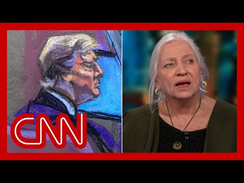 Courtroom sketch artist describes Trump’s demeanor in court