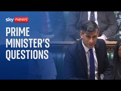 Watch Rishi Sunak and Keir Starmer at Prime Minister’s Questions