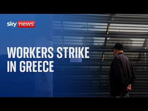 Watch live: Workers strike over rising costs and low wages in Greece