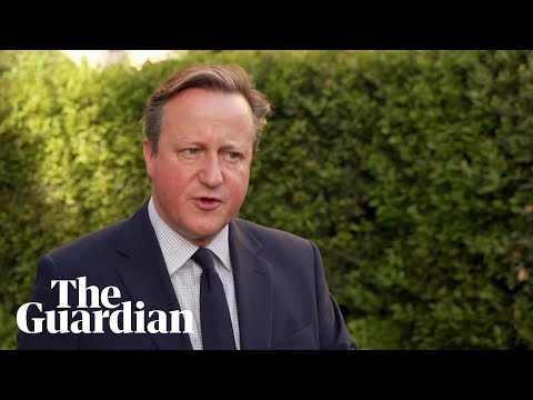 It is clear Israel is making a decision to respond to Iran’s attack, says David Cameron