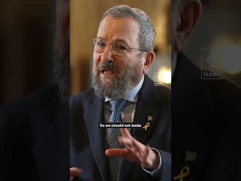 ‘We are not interested in a regional war’, says former Israeli PM