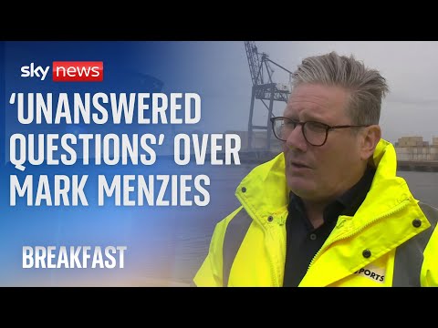 Starmer ‘frustrated’ by allegations against Tory MP Mark Menzies