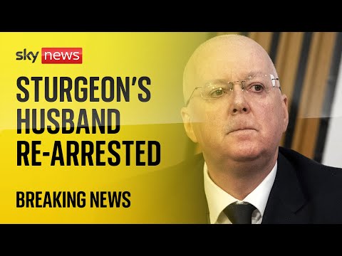 Former SNP chief executive Peter Murrell re-arrested