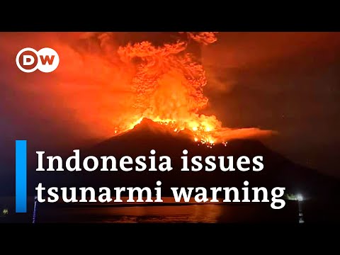 How the Mount Ruang volcano has suddenly become a major threat to its surroundings | DW News