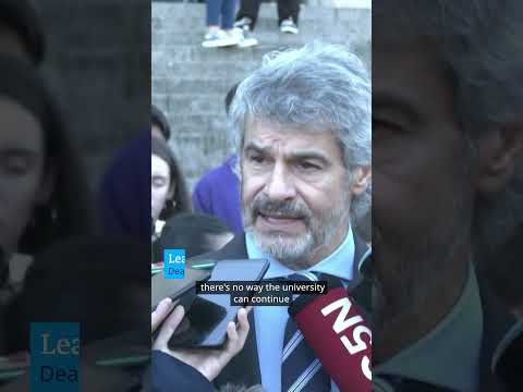 Buenos Aires law students protest against budget cuts | DW News