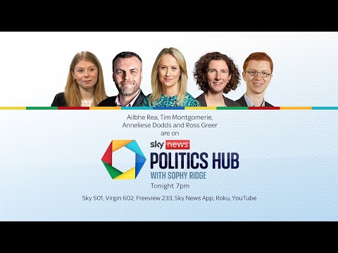 Watch Politics Hub live with Sophy Ridge: Nicola Sturgeon’s husband Peter Murrell re-arrested