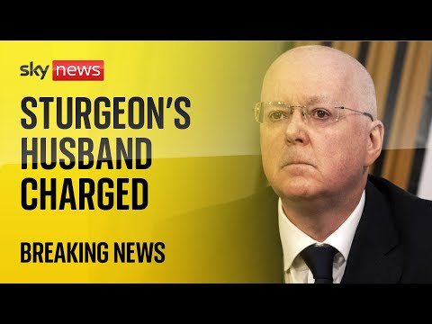 Nicola Sturgeon’s husband Peter Murrell charged in connection with embezzlement of funds from SNP