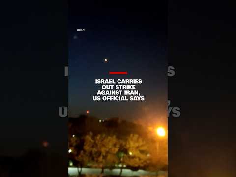 Israel carries out strike against Iran, US official says