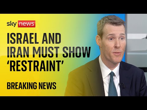 Labour urges Israel and Iran to show ‘restraint’ | Israel-Iran tensions