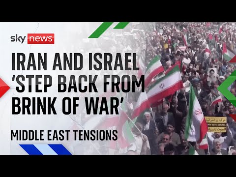 Analysis: Israel and Iran step back from brink of war – for now