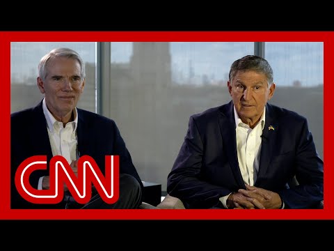 Joe Manchin and Rob Portman speak about the future of US politics
